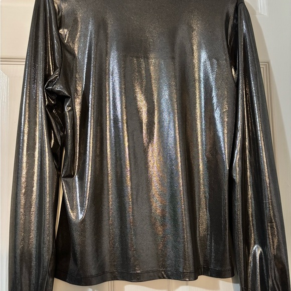 Marc New York Silver Metallic Top - Picture 2 of 3